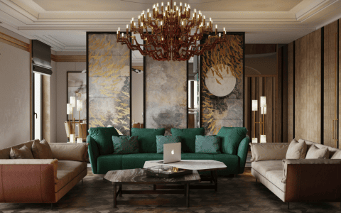 A Modern Luxury House with Floral and Mid-Century Accents modern luxury house A Modern Luxury House with Floral and Mid-Century Accents Inspirations cover 1 480x300