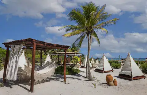 duna beach club en la riviera maya
