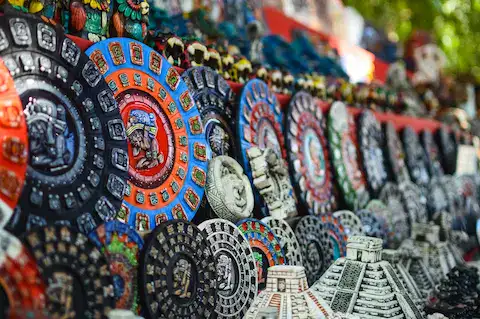 artesanias en Estación Candelaria