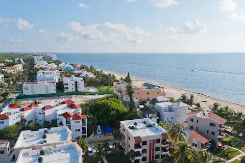 Hoteles en puerto morelos