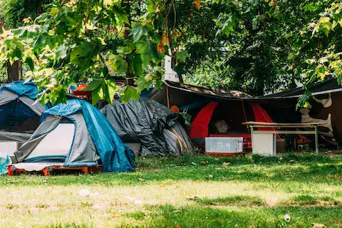 hospedaje al aire libre