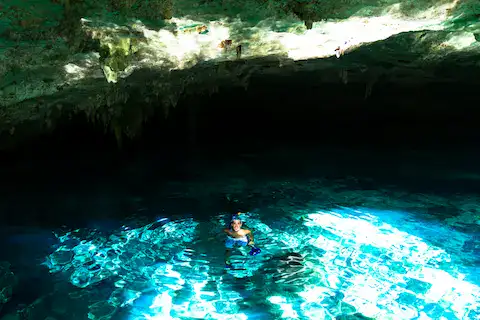 cenote puerto morelos