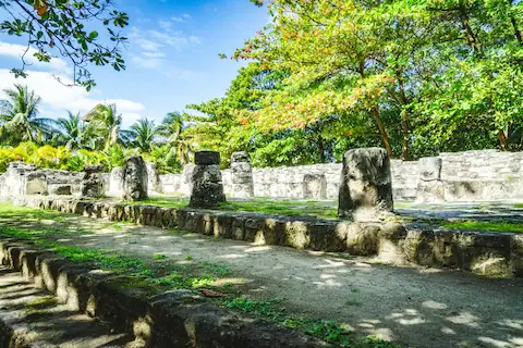 Zona arqueologica de cancun San Miguelito