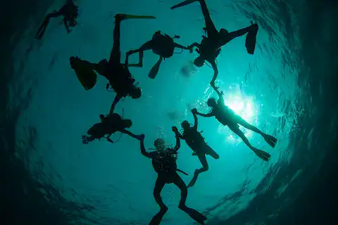 escuela de buceo