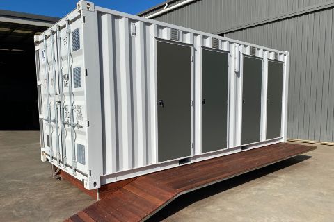 Sentry 200.BF Portable Toilet Block