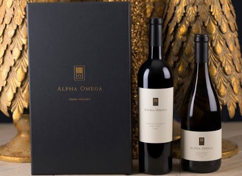 Wine Box with two bottles of wine