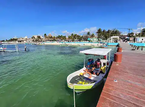 muelle principal de puerto morelos