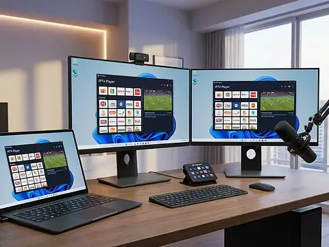 B1G IPTV setup on Windows PC and laptop