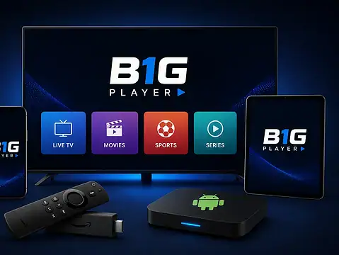 IPTV Setting Guide – B1G IPTV Player Setup on Android TV and Mobile UK