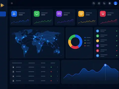 B1G IPTV Reseller Panel Dashboard - UK IPTV Control Panel Interface