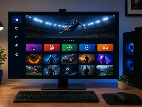 B1G IPTV setup on Windows PC and laptop