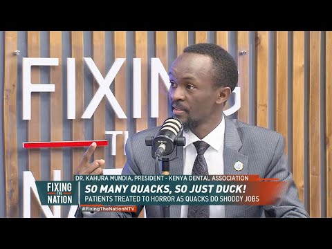 How Quack Dentists Are Putting You At Risk — Dr. Kahura Mundia on NTV