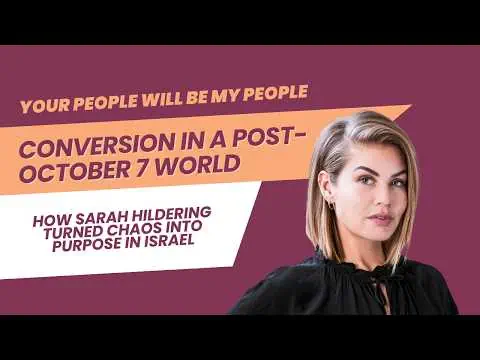 How Sarah Hildering Turned Chaos Into Purpose in Israel
