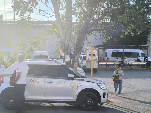 parada de transporte publico