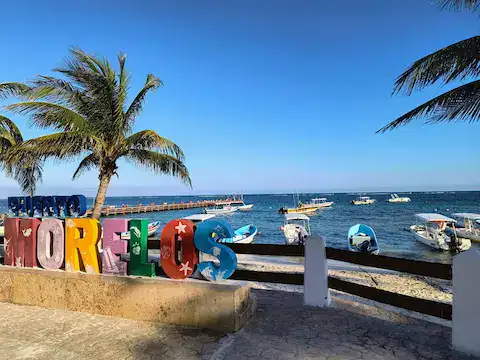 el clima en puerto morelos