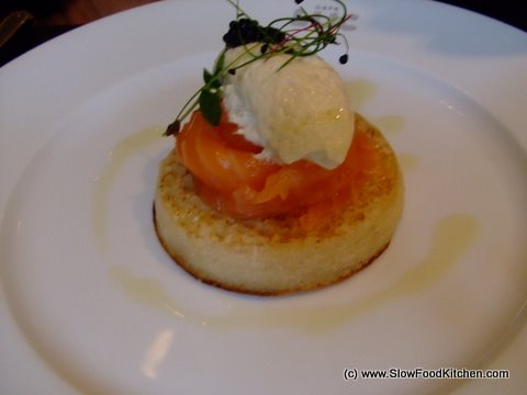 Smoked Salmon Cafe Luc