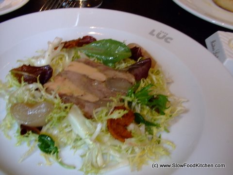 Duck Salad Cafe Luc