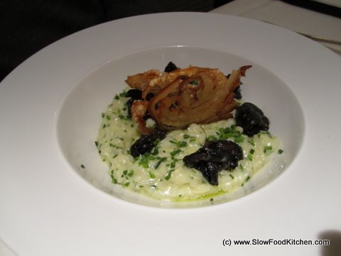 Herb Risotto with snails Pierre Koffmann Berkeley Hotel