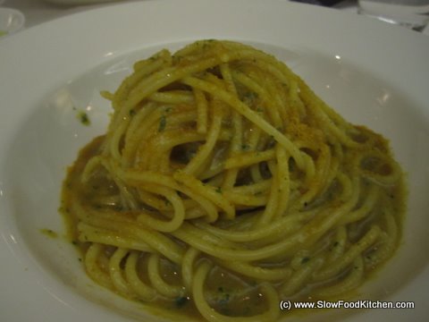 11 Park Walk Spaghetti a la Bottarga