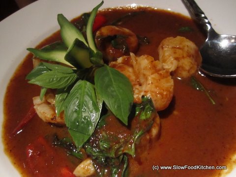 Scallops in Chilli Paste and Basil