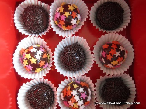 Brazilian Chocolate Brigadeiros
