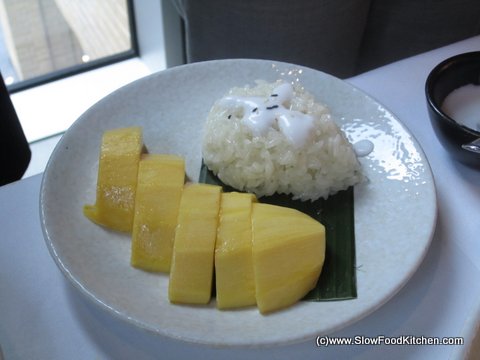 Mango Sticky Rice, Suda Thai Restaurant, Covent Garden