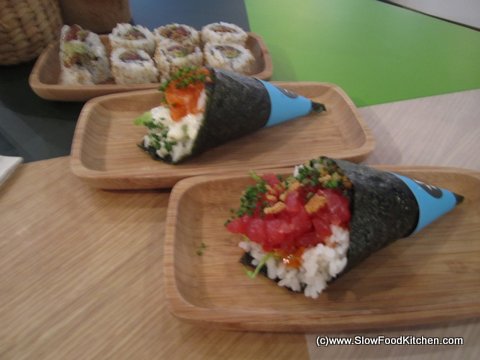 Yoobi Temakeria Soho Spicy Tuna Rolls