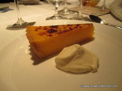 Theo Randall Masterclass with Parmigiano Reggiano Amalfi Lemon Tart