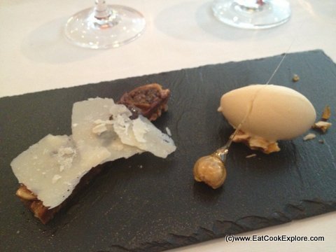 M'pigliati with Grna Padano Riserva and figs mosto cotto Grana Padano Week London -M'pigliati with Grna Padano Riserva and figs mosto cotto