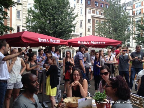 Italy Live Moretti Beer