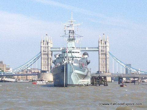 Great view of Tower Bridge Coopers Riverfood Great view of Tower Bridge