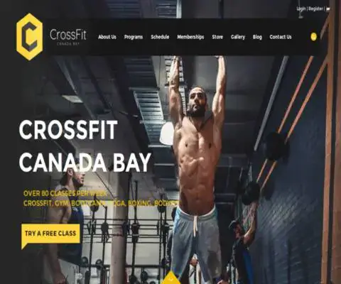 CrossFit Canada Bay Website Design