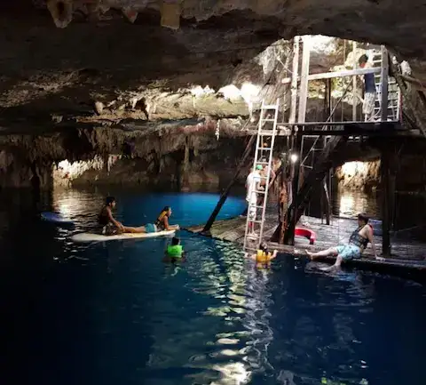 cenote en puerto morelos