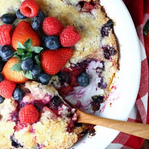 Easy Fruit Cobbler