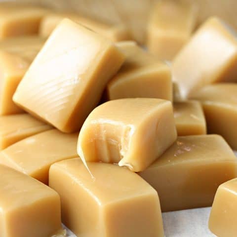 Ten Minute Microwave Caramels