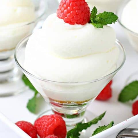 No-Bake Cheesecake Mousse