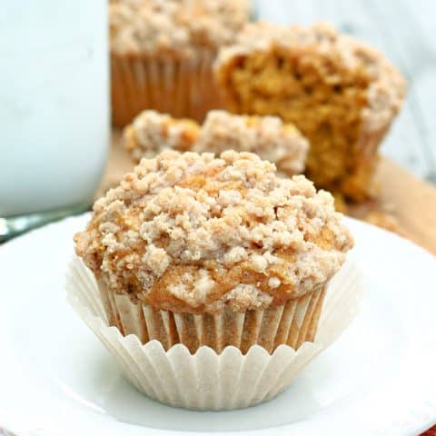 Pumpkin Streusel Muffins