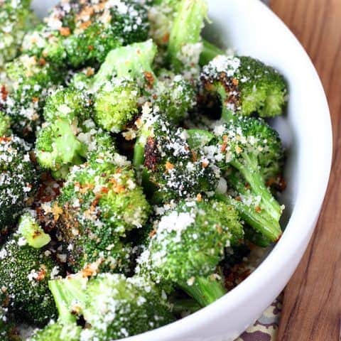 Roasted Broccoli with Breadcrumbs