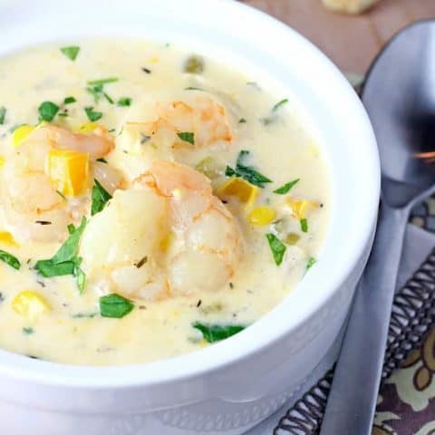 Easy Shrimp and Corn Chowder