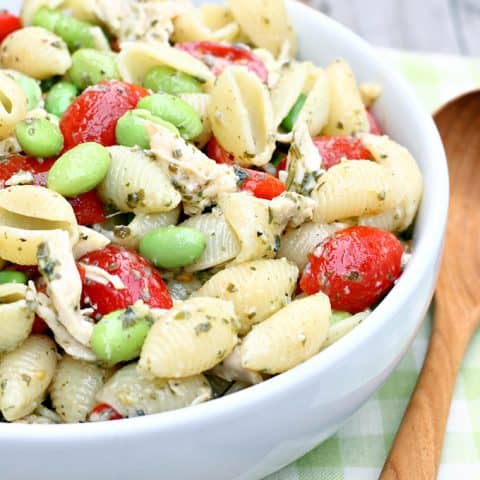 Chicken Pesto Pasta Salad