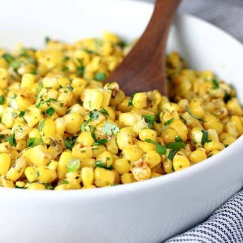 Grilled Pesto Corn