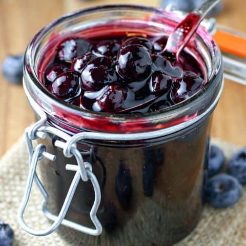 Easy Blueberry Sauce