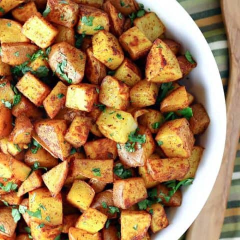 Moroccan Roasted Potatoes