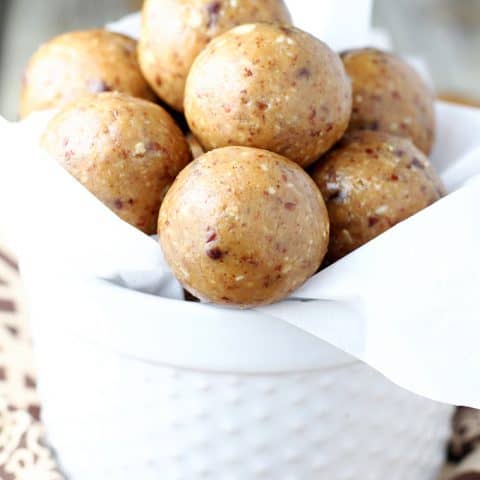 Peanut Butter Chocolate Chip Energy Bites