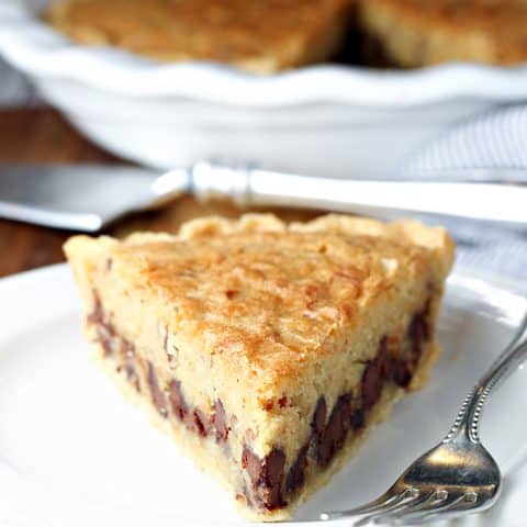 Chocolate Chip Cookie Pie