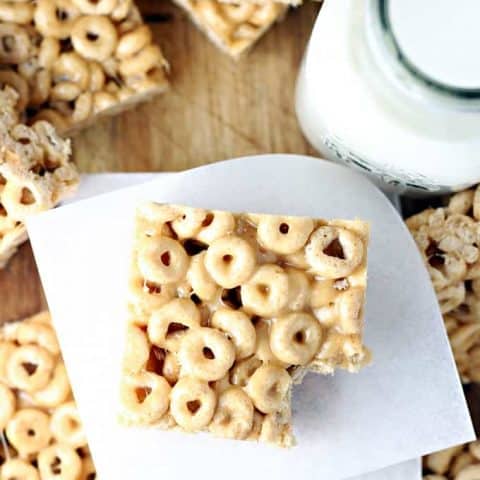 Peanut Butter Cheerios Bars