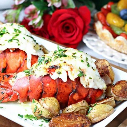 Garlic Butter Lobster Tails