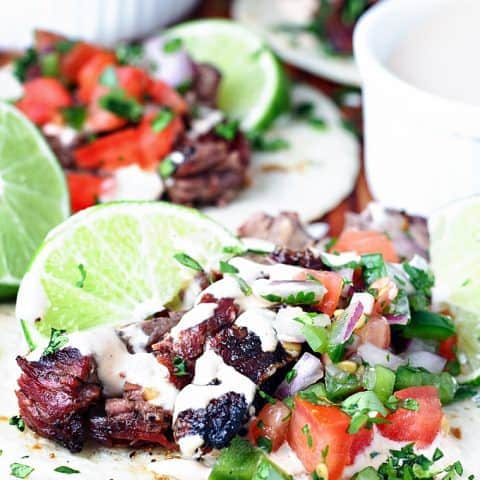 Simple Grilled Steak Tacos