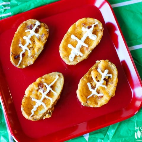 Easy Football Potato Skins