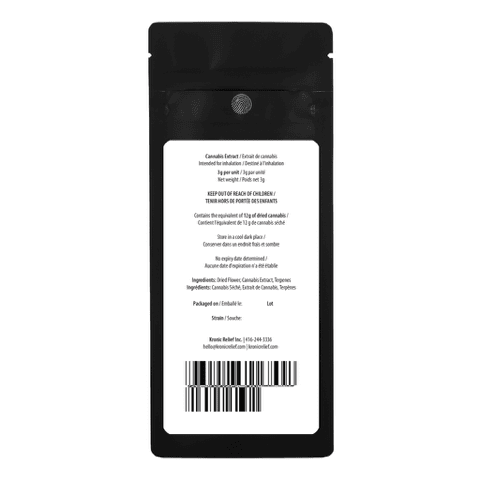 The Authentic (Rntz Muffin) Diamond & Terpene Infused Blunt - Single <br>Hybrid <br>28.2% - Image 4